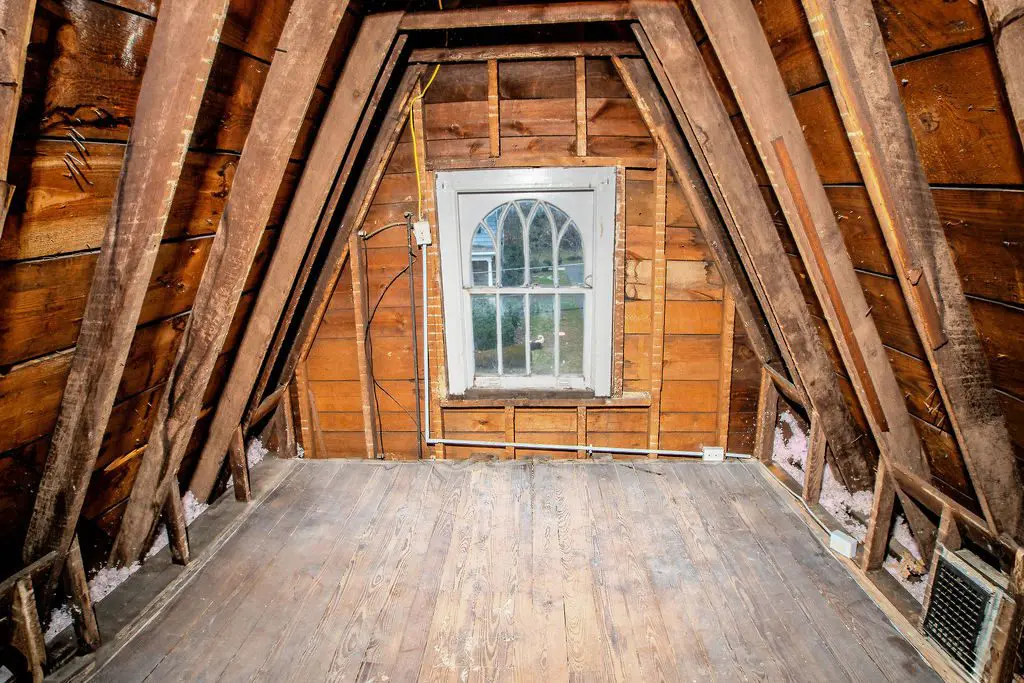 Before attic remodel