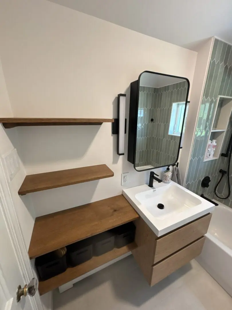 Full bathroom renovation in Glenside, PA