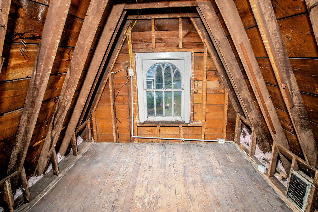 Before attic remodel