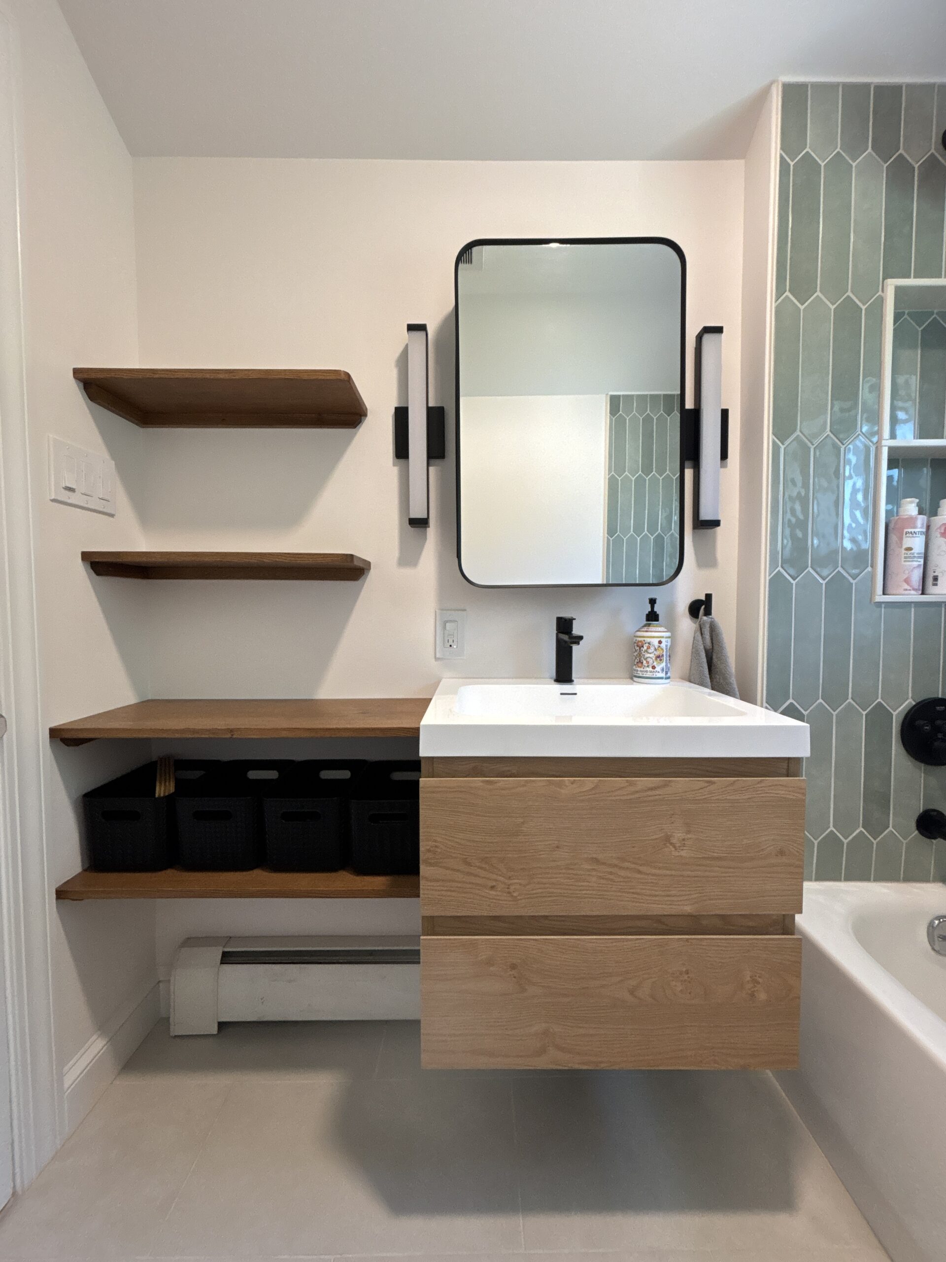 Full bathroom renovation in Glenside